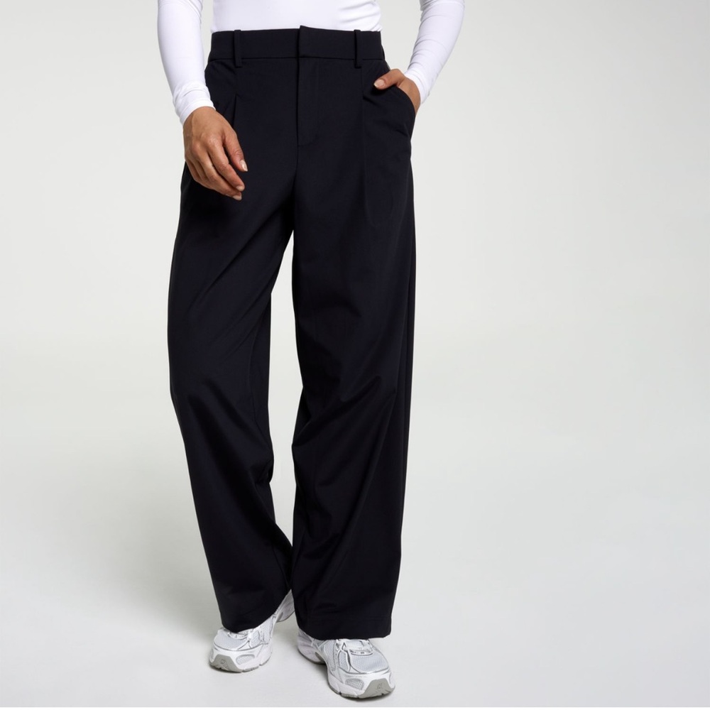 CALIA Women's Effortless TrueFlex Wide Leg Pants Black